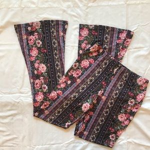 Floral Flare pants
